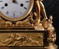 Reloj con la diosa Artemisa, detalle