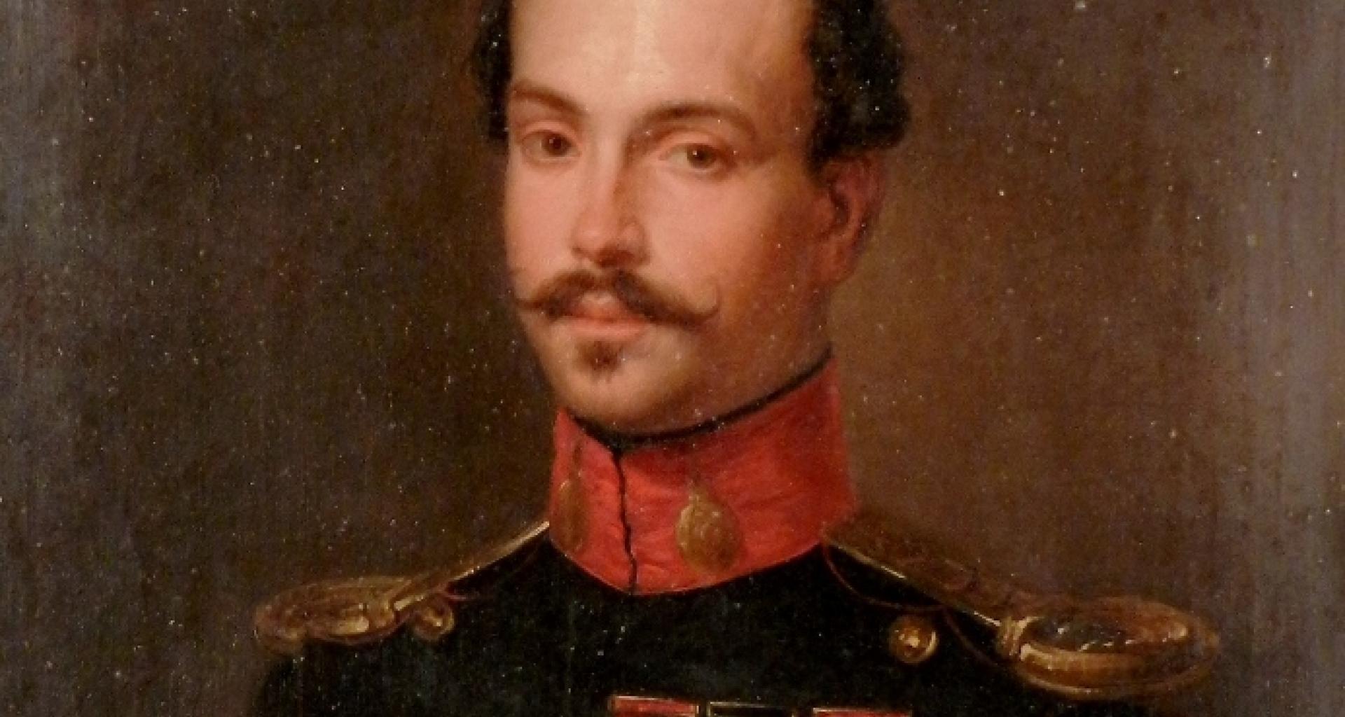 Fernando de Norzagaray, por José Gutiérrez de la Vega, detalle