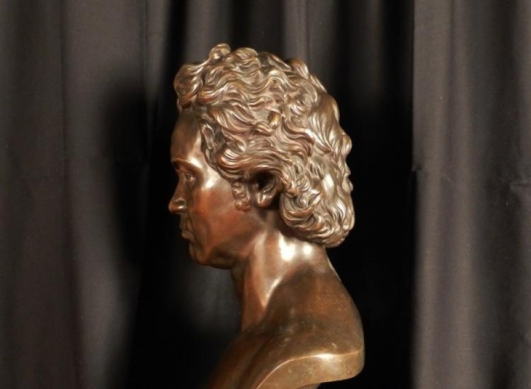 escultura Beethoven